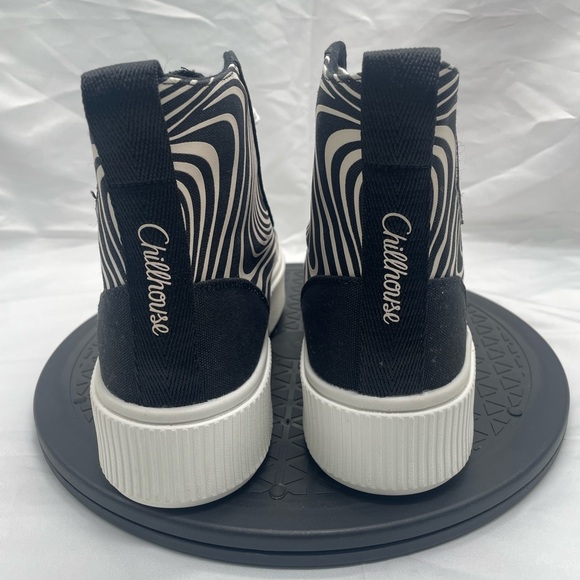 NEW PF Flyers Let It Flow Allston x Chillhouse Hi Top Platform Lace Up Shoes - Picture 3 of 9